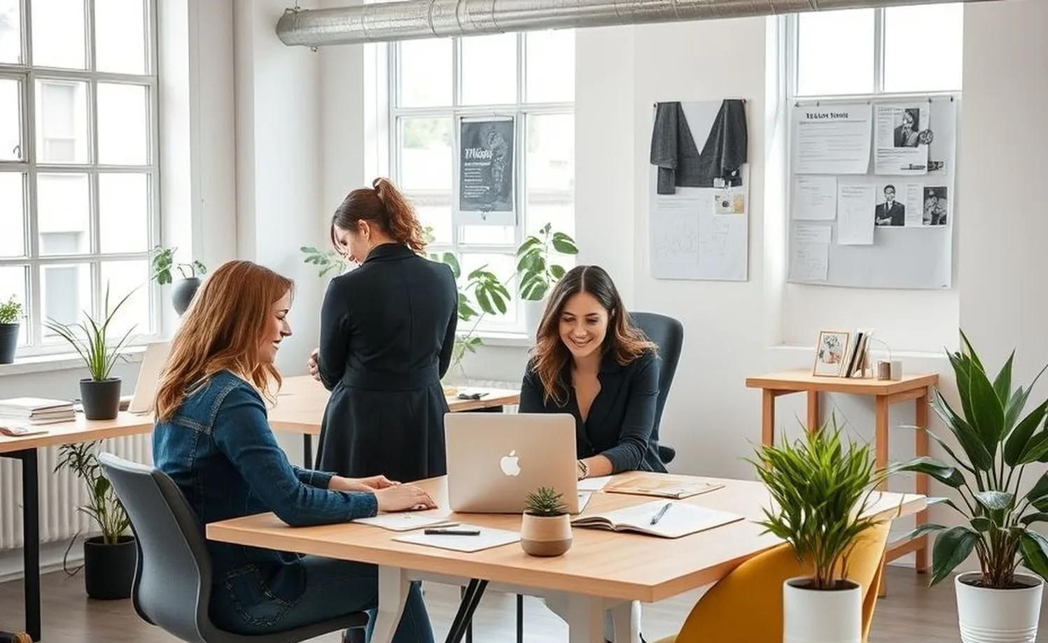 Entrepreneurial women workspace high quality